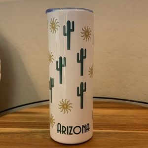 🤑🤑 20 oz Skinny Tumbler Original Cacti and Sun Design available.